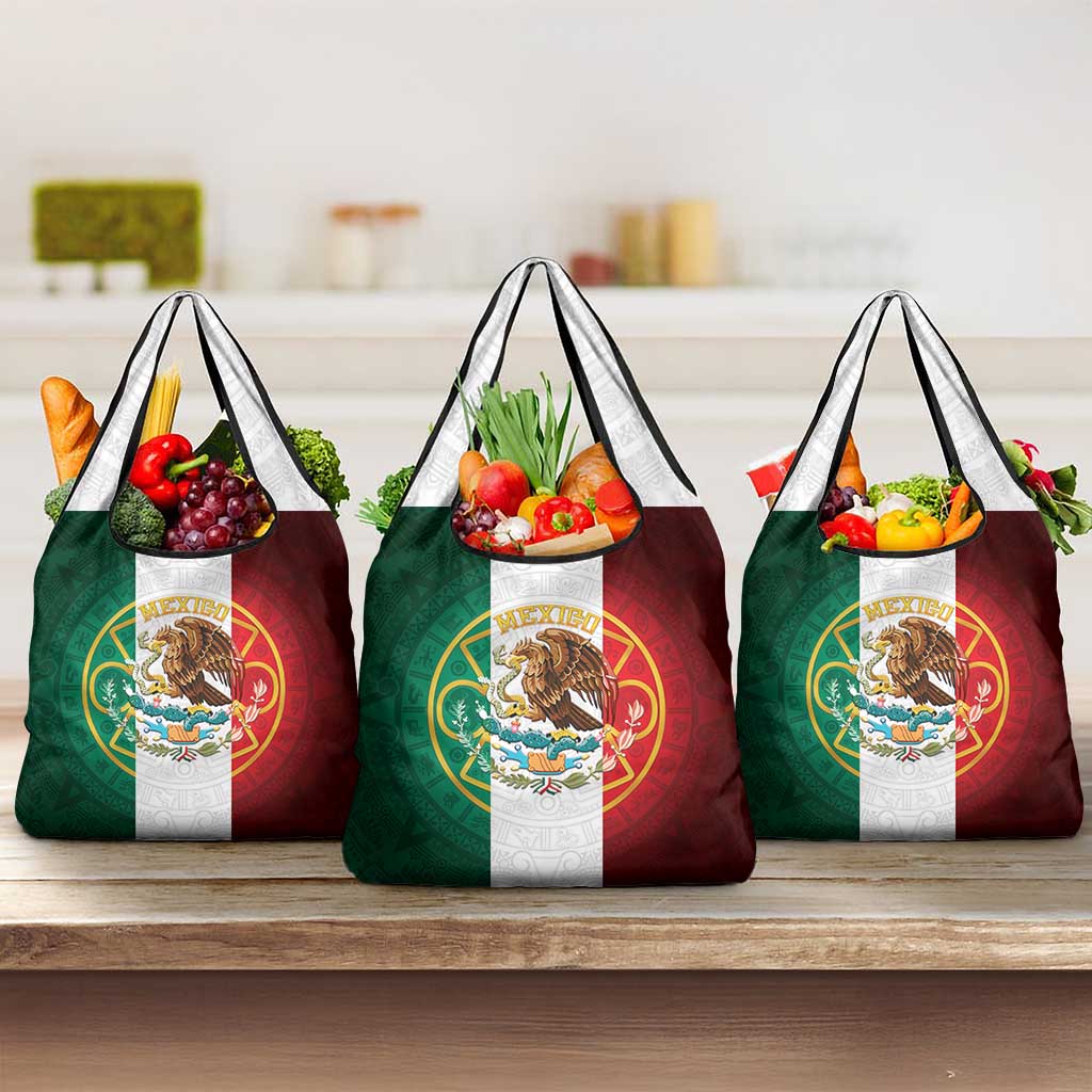 Mexico Aztec Grocery Bag Flag Style