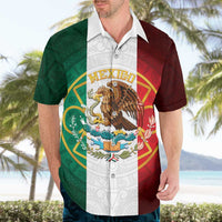 Mexico Aztec Hawaiian Shirt Flag Style