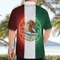 Mexico Aztec Hawaiian Shirt Flag Style