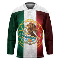 Mexico Aztec Hockey Jersey Flag Style