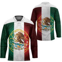 Mexico Aztec Hockey Jersey Flag Style