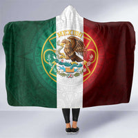 Mexico Aztec Hooded Blanket Flag Style