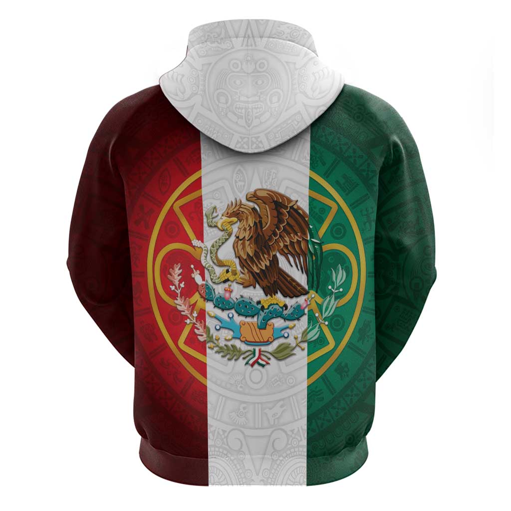 Mexico Aztec Hoodie Flag Style