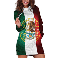 Mexico Aztec Hoodie Dress Flag Style