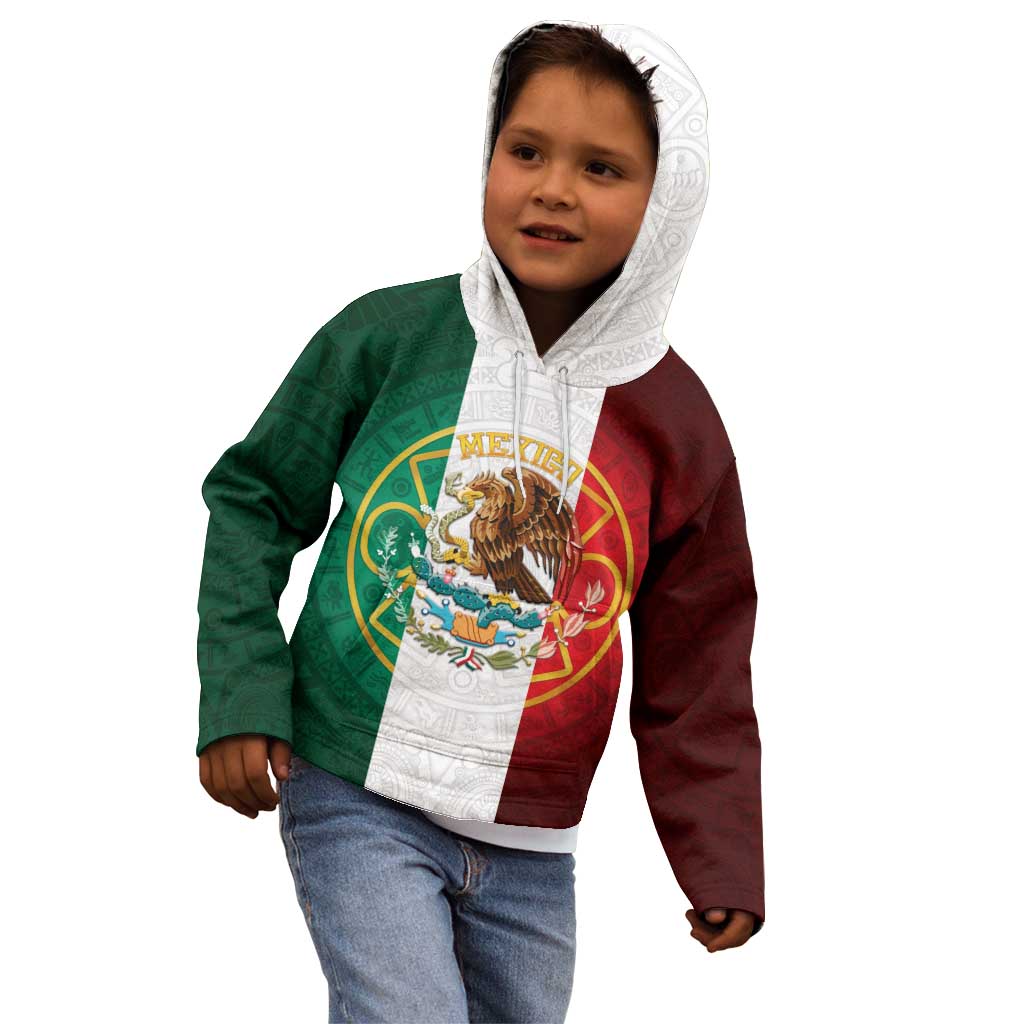 Mexico Aztec Kid Hoodie Flag Style