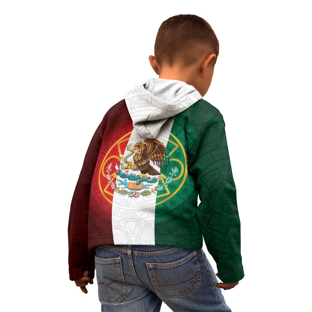 Mexico Aztec Kid Hoodie Flag Style