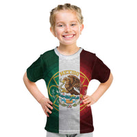 Mexico Aztec Kid T Shirt Flag Style