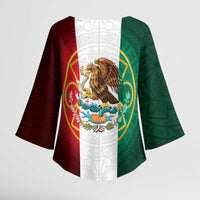 Mexico Aztec Kimono Sleeve Blouse Flag Style