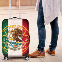 Mexico Aztec Luggage Cover Flag Style