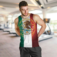 Mexico Aztec Men Tank Top Flag Style