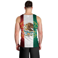 Mexico Aztec Men Tank Top Flag Style