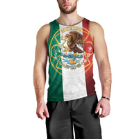 Mexico Aztec Men Tank Top Flag Style