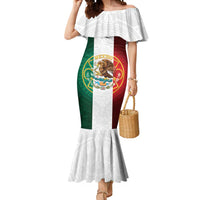 Mexico Aztec Mermaid Dress Flag Style
