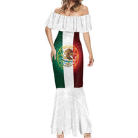Mexico Aztec Mermaid Dress Flag Style