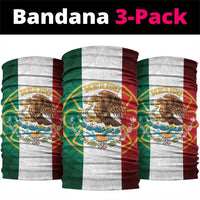 Mexico Aztec Neck Gaiter Flag Style