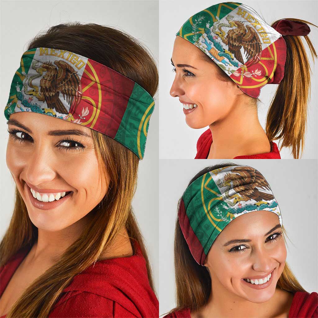 Mexico Aztec Neck Gaiter Flag Style