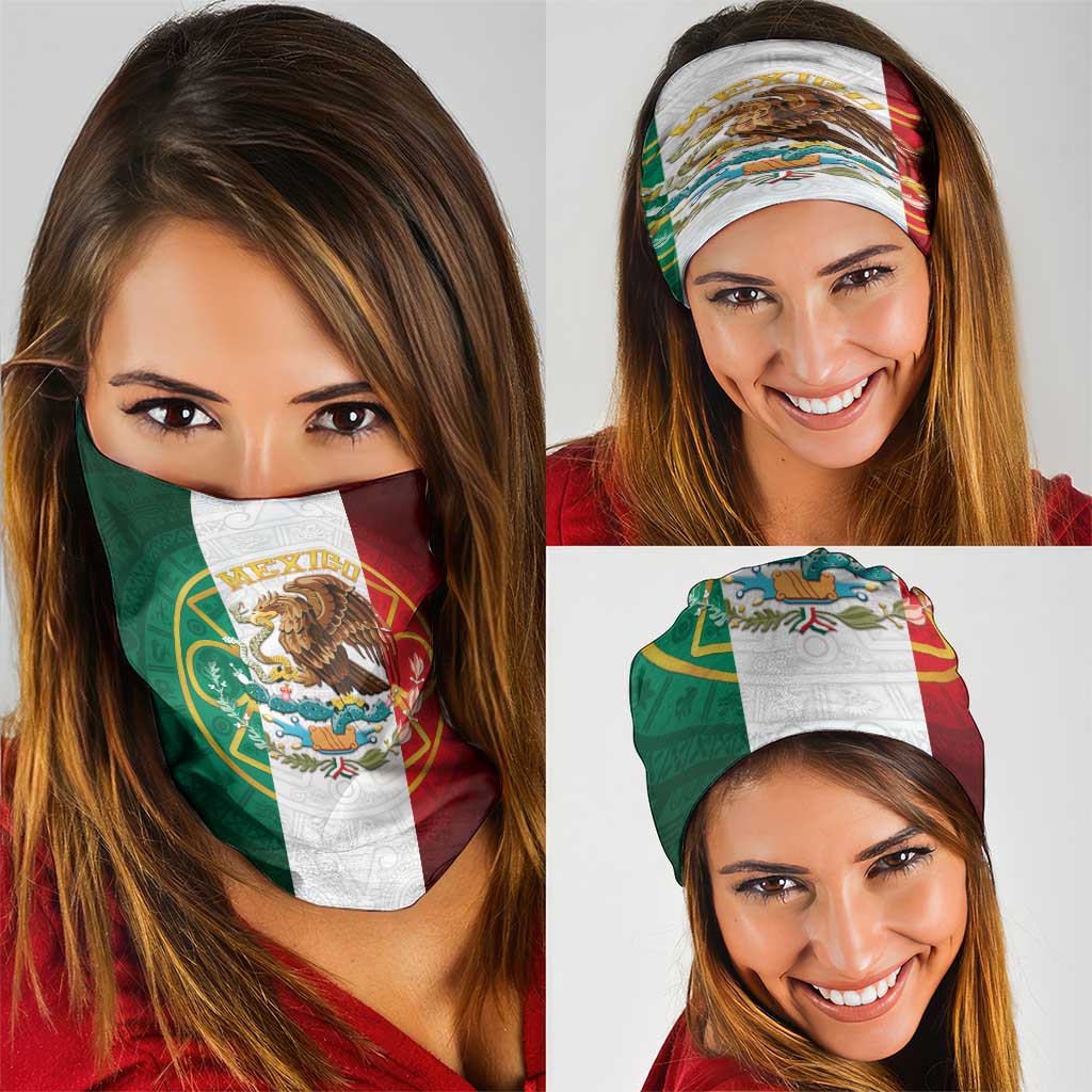 Mexico Aztec Neck Gaiter Flag Style