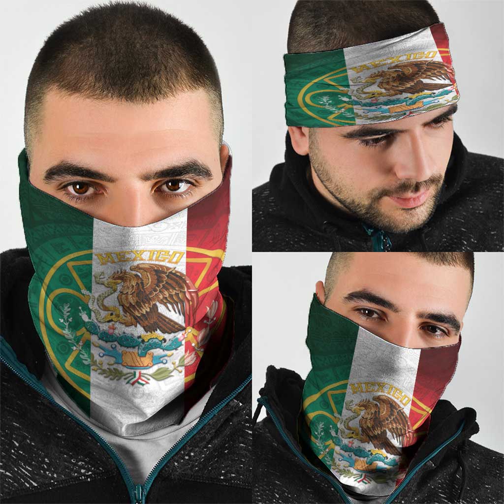 Mexico Aztec Neck Gaiter Flag Style