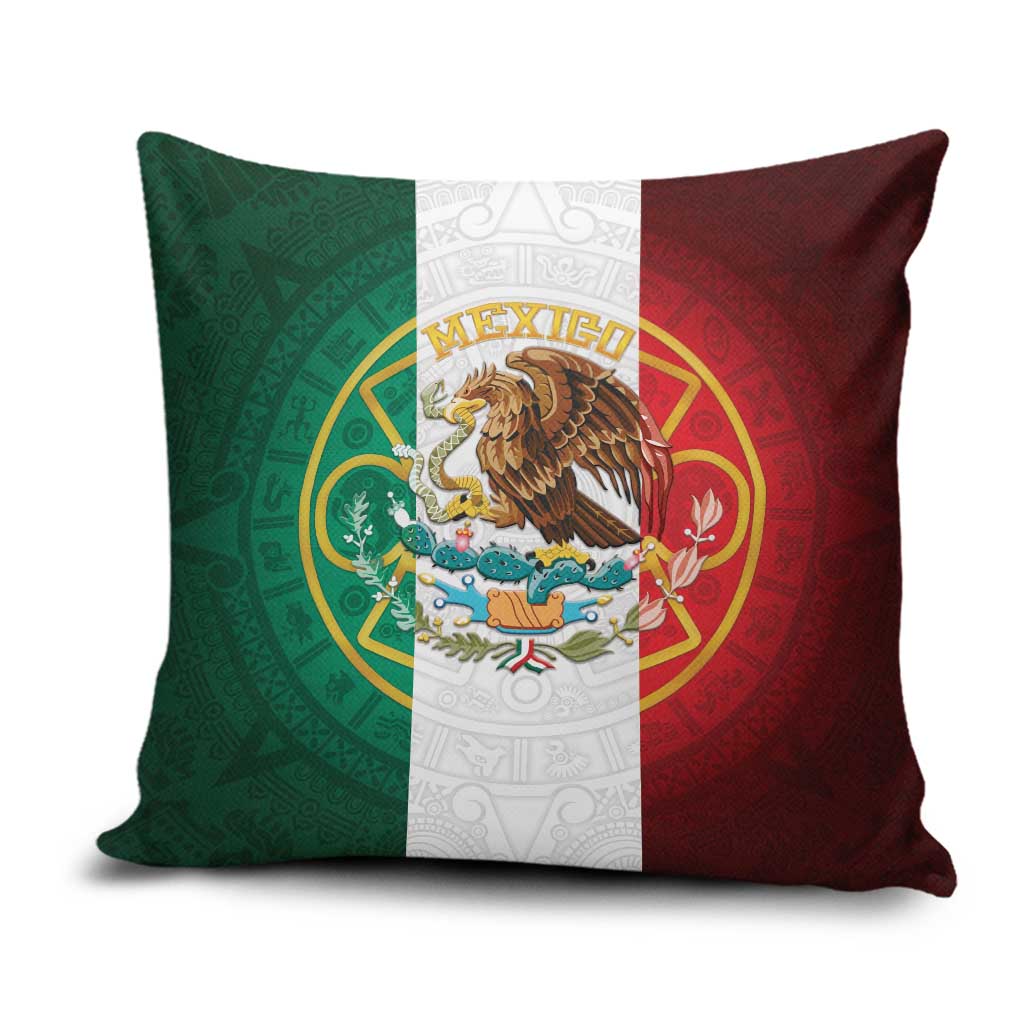 Mexico Aztec Pillow Cover Flag Style