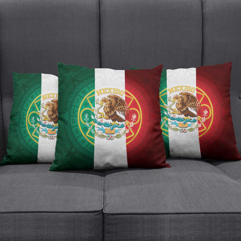 Mexico Aztec Pillow Cover Flag Style
