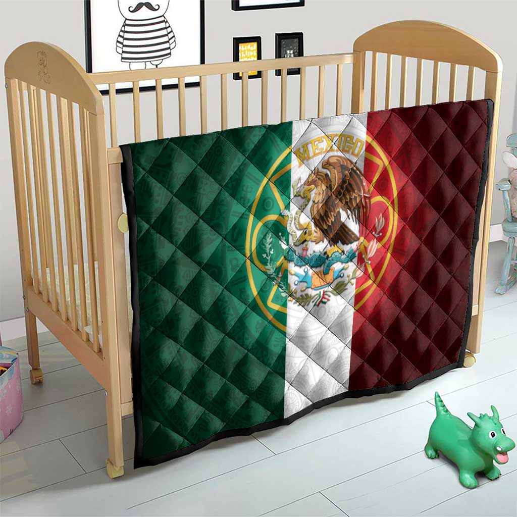 Mexico Aztec Quilt Flag Style