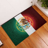 Mexico Aztec Rubber Doormat Flag Style