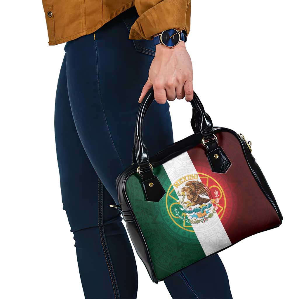 Mexico Aztec Shoulder Handbag Flag Style