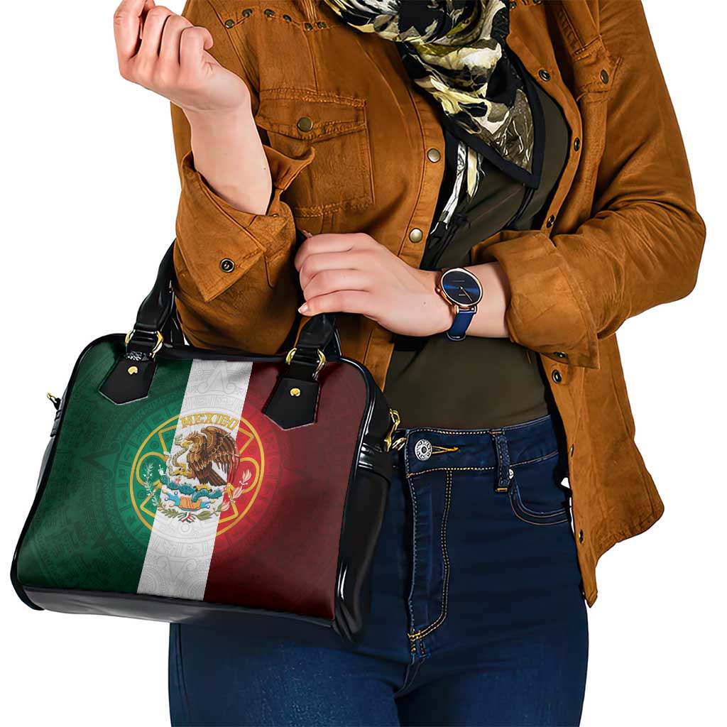 Mexico Aztec Shoulder Handbag Flag Style