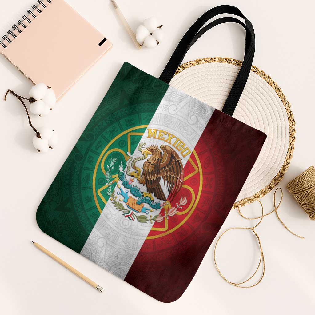Mexico Aztec Tote Bag Flag Style