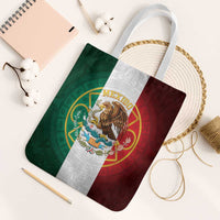 Mexico Aztec Tote Bag Flag Style