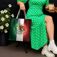 Mexico Aztec Tote Bag Flag Style