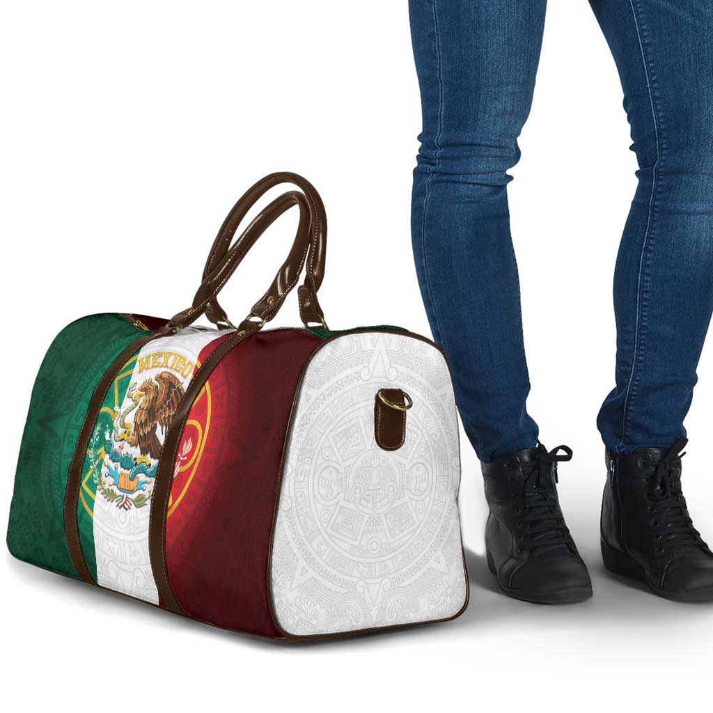 Mexico Aztec Travel Bag Flag Style