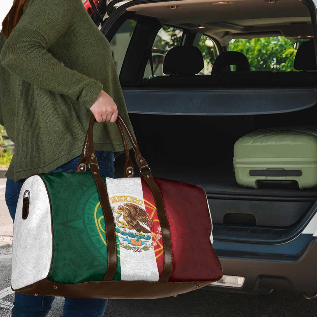 Mexico Aztec Travel Bag Flag Style