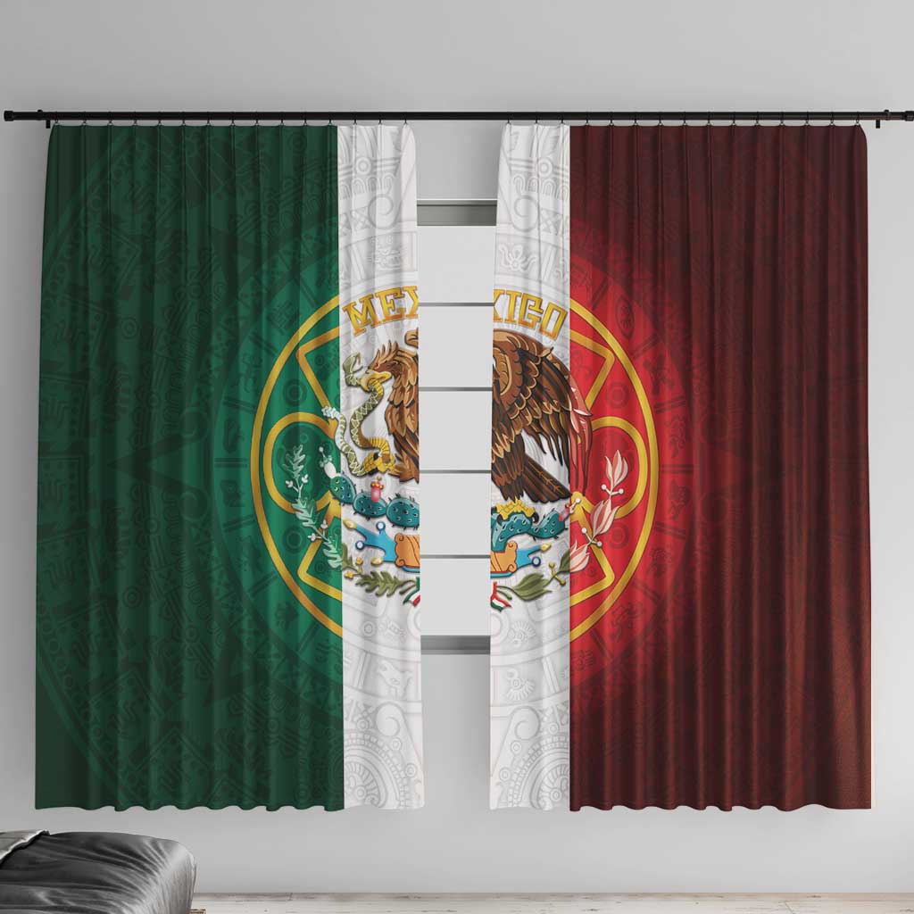 Mexico Aztec Window Curtain Flag Style
