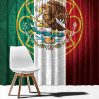 Mexico Aztec Window Curtain Flag Style