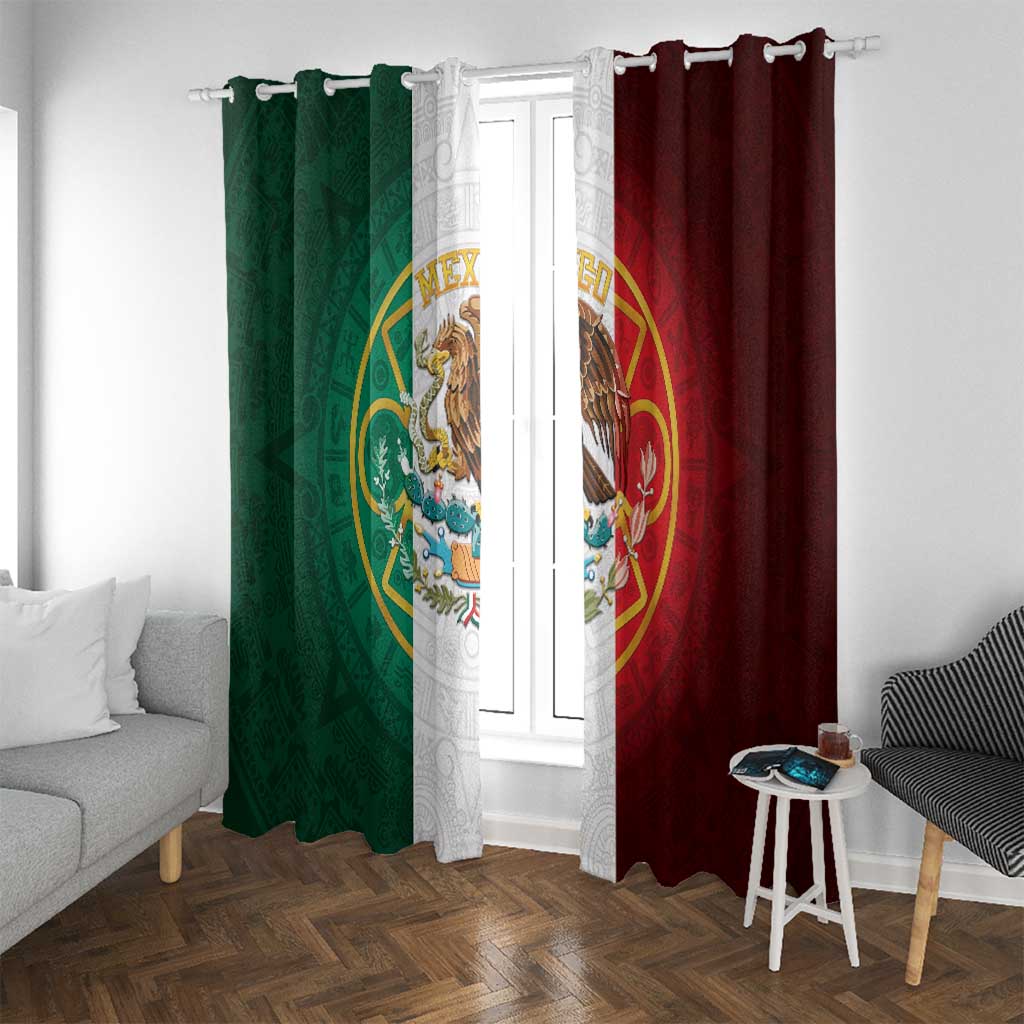 Mexico Aztec Window Curtain Flag Style