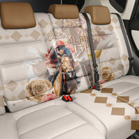 Kentucky 151st Anniversary Horse Racing Back Car Seat Cover Mint Julep Beige Version LT05