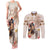 Personalized Kentucky 151st Anniversary Horse Racing Couples Matching Tank Maxi Dress and Long Sleeve Button Shirt Mint Julep Beige Version LT05