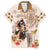 Personalized Kentucky 151st Anniversary Horse Racing Family Matching Summer Maxi Dress and Hawaiian Shirt Mint Julep Beige Version LT05