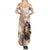 Personalized Kentucky 151st Anniversary Horse Racing Family Matching Summer Maxi Dress and Hawaiian Shirt Mint Julep Beige Version LT05