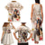 Personalized Kentucky 151st Anniversary Horse Racing Family Matching Tank Maxi Dress and Hawaiian Shirt Mint Julep Beige Version LT05