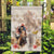 Kentucky 151st Anniversary Horse Racing Garden Flag Mint Julep Beige Version LT05