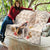 Kentucky 151st Anniversary Horse Racing Quilt Mint Julep Beige Version LT05