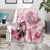 Kentucky Horse Racing Blanket 151st Anniversary Mint Julep Pink Version LT05