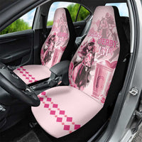 Kentucky Horse Racing Car Seat Cover 151st Anniversary Mint Julep Pink Version LT05