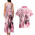 Personalized Kentucky Horse Racing Couples Matching Tank Maxi Dress and Hawaiian Shirt 151st Anniversary Mint Julep Pink Version LT05
