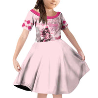 Personalized Kentucky Horse Racing Family Matching Off Shoulder Short Dress and Hawaiian Shirt 151st Anniversary Mint Julep Pink Version LT05