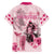 Personalized Kentucky Horse Racing Family Matching Short Sleeve Bodycon Dress and Hawaiian Shirt 151st Anniversary Mint Julep Pink Version LT05