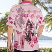 Personalized Kentucky Horse Racing Hawaiian Shirt 151st Anniversary Mint Julep Pink Version LT05