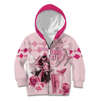 Personalized Kentucky Horse Racing Kid Hoodie 151st Anniversary Mint Julep Pink Version LT05
